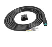 FACAIIO Câble de données pour scooter électrique Kugoo M2, 5 broches/6 broches, cordon de connexion pour contrôleur de tableau de bord, câble de connexion en plastique de 152 cm, noir