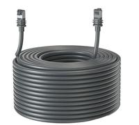 FACAIIO Câble d'extension de rechange étanche et résistant aux intempéries pour Internet par satellite, 46 m, 30 m, 23 m, 15,5 m, 9,2 m, 4,6 m, 1,8 m, gris