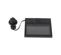 FACAIIO Casque de soudage à énergie solaire avec écran LCD True Color - Lentille de protection 110 x 90 mm pour soudage au plasma MIG TIG