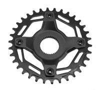 FACAIIO Chaîne de vélo électrique 34T-40T pignon moteur avec adaptateur Spider pour Bafang M500 pour série M600 (34T plateau + adaptateur)