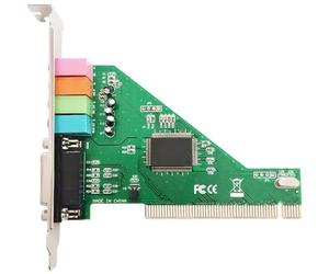 FACAIIO CMI8738 Carte son interface PCI 4.1 canaux audio extension adaptateur PC ordinateur carte mère compatible multi-OS