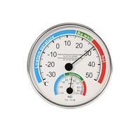 FACAIIO Compteur de température et d'humidité sans fil - Utilisation intérieure et extérieure - Analogique pour thermo-hygromètre avec grand écran - Pour maison, bureau, chambre - Surveillance du