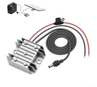 FACAIIO Convertisseur Boost CC 30 V 3,5 A pour Starlink Mini, câble d'alimentation 12 V/24 V vers 30 V avec fusible, boîtier en aluminium IP68, voiture, camping-car, bateau