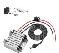 FACAIIO Convertisseur élévateur CC 12 V/24 V vers 57 V 4,5 A 256,5 W pour mini cordon d'alimentation Starlink avec boîtier en aluminium IP68, fusible inclus