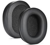 FACAIIO Coussinets de rechange pour Audio Technica ATH-M50X M50XBT M40X M30X M20X MSR7, cuir souple avec mousse haute densité, noir