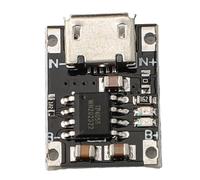 FACAIIO DIY Micro USB Chargeur Module pour 3.7V Li-ion Lipo Batteries avec | Contrôle automatique du cycle de sortie et protection contre les décharges excessives pour les projets de cellules 18650