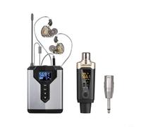 FACAIIO Écouteurs de surveillance sans fil professionnels - Casque de streaming en direct pour performance sur scène et répétition de musique - Lien audio en temps réel (1 à 1)