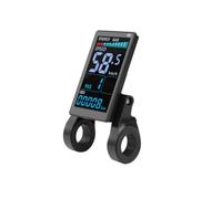 FACAIIO Écran LCD couleur pour vélo instrument scooter électrique, 65 W ABS pour un design compact avec des mesures de vitesse et de batterie, pour connecteur SM