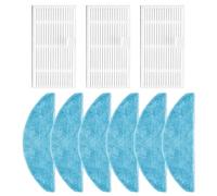 FACAIIO Ensemble de 9/16 pièces de rechange pour balai à franges Cecotec Conga 7490 Immortal / 8290 Immortal, compatible avec Kabum Smart 900 / Liectroux G7