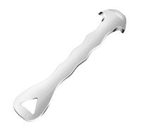 FACAIIO Éplucheur d'agrumes en acier inoxydable pour oranges, citrons, citrons verts et pamplemousses avec poignée ergonomique et boucle de suspension