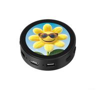 FACAIIO ESP32-S3 Carte de développement avec écran tactile rond de 1,85", résolution 360 x 360, pour contrôle vocal AI et projets IoT (1)