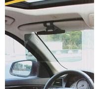 FACAIIO Extension de pare-soleil de voiture avec lentille anti-reflet réglable, protection de vision claire SUV pour camion, réduit l'éblouissement des phares