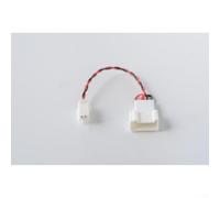 FACAIIO Faisceau de connecteur de haut-parleur 4 broches vers 2 broches pour tableau de bord Tweeter Adaptateur pour véhicules Toyota Transfert de son clair Non pour système JBL 15 cm