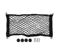 FACAIIO Filet de rangement élastique de 25 x 50 cm de haut pour caravane, fourgon, camping-car, bateau Noir