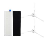 FACAIIO Filtre de rechange et brosses latérales pour robot aspirateur Tefal X-Plorer série 95, compatible avec RR7987 RR7975 RG7975WH/NS0 RG7987WH/NS0 RG7987WH/NS0 pour modèles