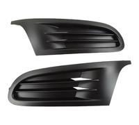 FACAIIO Grille d'aération inférieure de pare-chocs avant pour Golf MK6 2009-2012 | Lot de 2 pièces de rechange en plastique noir pour 5K0853665A 5K0853666A