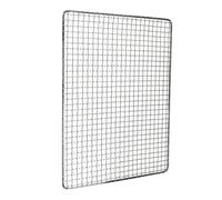 FACAIIO Grille de barbecue en fer galvanisé pour poisson, viande et légumes - 50 x 38 cm, 45 x 30 cm, 50 x 30 cm, 50 x 35 cm, 40 x 30 cm, 40 x 25 cm - Argent