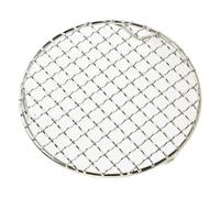 FACAIIO Grille de refroidissement ronde 201 pour grille de cuisson en fil d'acier inoxydable pour une circulation uniforme de l'air, pour gâteaux, pizzas, biscuits, grillades, séchage, égouttement