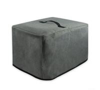 FACAIIO Housse anti-poussière imperméable pour friteuse à air et appareils de cuisine verticaux, housse de protection matelassée avec poches de rangement, 34,5 x 26,5 x 29 cm, gris