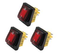 FACAIIO Interrupteur à bascule étanche 30 A 220 V 4P pour bateau, voiture, camping-car, appareils électroménagers, PA66 en nylon avec contacts argentés