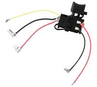 FACAIIO Interrupteur de gâchette pour perceuse Makita 38887-6, pour HP457D DF457DWE DF457 HP347D DF347D HP457 DF347DWE, courant max 16 A, 7,2 V-24 V