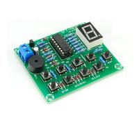 FACAIIO Kit de buzzer d'entraînement électronique 8 canaux avec affichage LED en temps réel, décodeur CD4511, circuit imprimé, compétitions et laboratoires d'étudiants