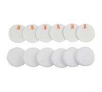 FACAIIO Kit de filtres en feutre mousse pour aspirateur sans fil compatible avec LVAC-200, 6 ensembles de filtres pré-moteur de rechange blancs pour capturer la poussière et la saleté, facile à