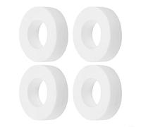 FACAIIO Kit de nettoyage automatique de piscine avec 4 anneaux d'escalade 6101611-R4 et 2 courroies de voie 9983152-R2 Blanc