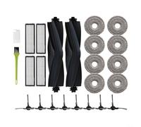 FACAIIO Kit de pièces de rechange pour aspirateur L10s pour Pro pour Gen3, L10s Plus, L10s et X20+, comprend pour brosse principale, brosses latérales, filtres et serpillères