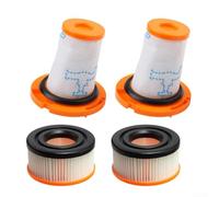FACAIIO Kit de remplacement pour X-Force Fle pour aspirateurs sans fil X 12.60 Neo 13.60 14.80 16.60 RH9LC0WO RH9A73WO RH9B74WO, 2 pour pré-filtre + 2 filtres moteur