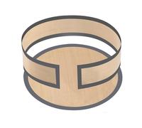 FACAIIO Kit de tapis de cuisson en silicone de 22,9 cm, moules à charnière sans doublure inférieure et latérale, anti-fuite