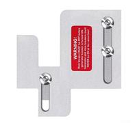 FACAIIO Kit de verrouillage de générateur pour panneaux EAT-PH200 150 ou 200 A, verrouillage de disjoncteur en alliage d'aluminium avec foret et étiquettes