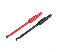 FACAIIO Kit multimètre de test automobile avec fil de perçage et sonde de perforation 4 mm, rouge et noir