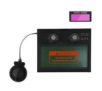 FACAIIO Lentille de casque de soudage à gradation automatique 110 mm x 90 mm avec filtre solaire DIN9-DIN13 pour soudage, plasma, gaz, pour la plupart des casques