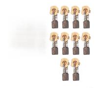 FACAIIO Lot de 10 balais de charbon de rechange compatibles avec Makita CB441 CB432 pour marteau rotatif SDS sans fil DHR241 DHR202