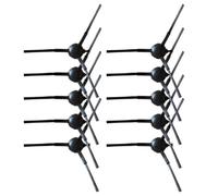 FACAIIO Lot de 10 brosses latérales de rechange pour TP-Link Tapo RV30 Plus