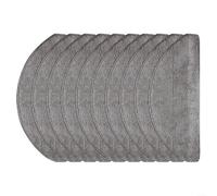 FACAIIO Lot de 10 lingettes lavables en microfibre pour Vyzzle D10, Roidmi Eve pour ROOK S, ILIFE V20, Laresar pour L10