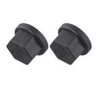 FACAIIO Lot de 2 bouchons d'écrou en plastique pour scooter Kukirin G2 Master Scooter, housse décorative pour arbre moteur et arbre à bascule, noir