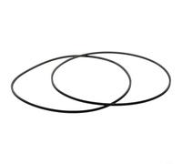 FACAIIO Lot de 2 courroies d'entraînement de courroie trapézoïdale 5M690 en polyuréthane pour outils de travail des métaux CNC