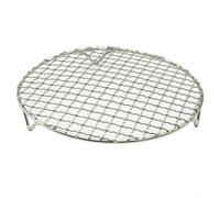FACAIIO Lot de 2 grilles de refroidissement rondes en acier inoxydable pour la cuisson, la cuisson à la vapeur, la friteuse à air comprimé robuste pour une cuisson uniforme (16,5 cm)