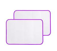 FACAIIO Lot de 2 housses de tissu de repassage pour tissus délicats, filet de protection en maille pour éviter les marques brillantes et les brûlures, 50 cm x 35 cm