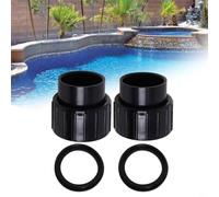 FACAIIO Lot de 2 kits de raccordement de rechange compatibles avec les pompes Tristar SP3200 et Northstar SP4000, raccords usinés stables C2030-C7030, noir