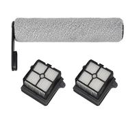 FACAIIO Lot de 2 rouleaux de brosse filtrante pour aspirateur sec et humide sans fil Tineco Floor One S6, rouleau en microfibre lavable avec filtration des particules à 99,97 %, pour sols durs