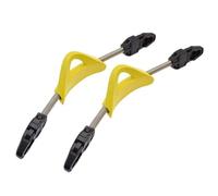 FACAIIO Lot de 2 sangles de palmes à ressort en acier inoxydable pour plongée sous-marine, design antidérapant, palmes y compris pour Cressi et juments