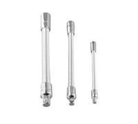 FACAIIO Lot de 3 barres d'extension flexibles avec clé à cliquet - 35,6 cm, 96,5 cm, 30,5 cm, 30,5 cm, longueurs de 145 mm, 205 mm et 250 mm