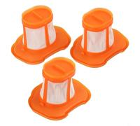 FACAIIO Lot de 3 filtres de rechange pour N593505 compatibles avec Black+Decker BHHV320B/BHHV520BF Aspirateur à main sans fil, filtration de la poussière haute efficacité, plastique, lot de 3