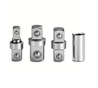 FACAIIO Lot de 4 adaptateurs de douilles et réducteurs pour liquet 96,5 cm à 35,6 cm et 30,5 cm en acier au chrome vanadium, réparation automobile et bricolage