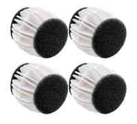 FACAIIO Lot de 4 balles de lavage anti-2 en 1 pour enlever les poils d'animaux et les taches, blanc