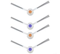FACAIIO Lot de 4 brosses latérales d'angle pour Narwal Freo X, Ultra et Freo X Plus, 4 accessoires de rechange pour aspirateur
