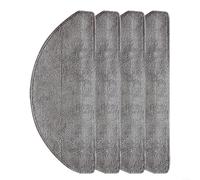 FACAIIO Lot de 4 lingettes lavables en microfibre pour Vyzzle D10, Roidmi Eve pour ROOK S, ILIFE V20, Laresar pour L10